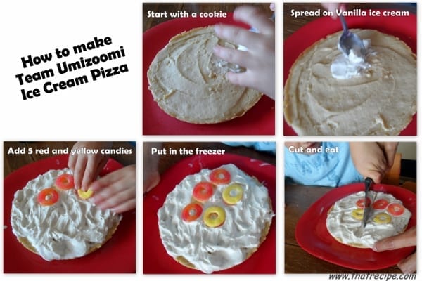 How to Make Team Umizoomi Ice Cream Pizza - thatrecipe.com