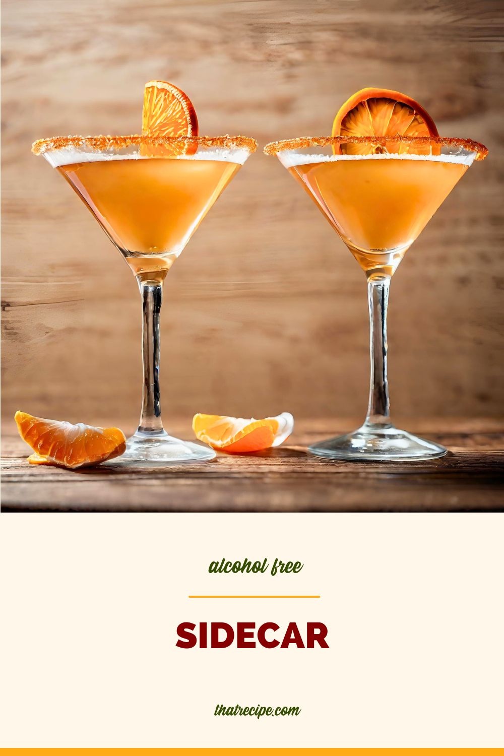 two sidecar cocktails