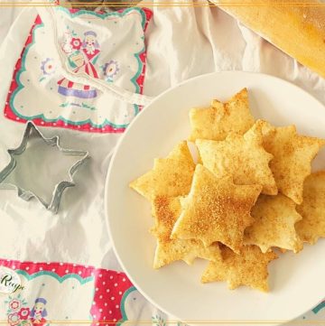 bizcochitos cookies on a plate