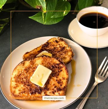 French toast on a plate