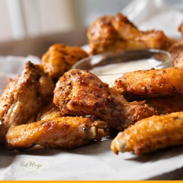 garlic parmesan chicken wings