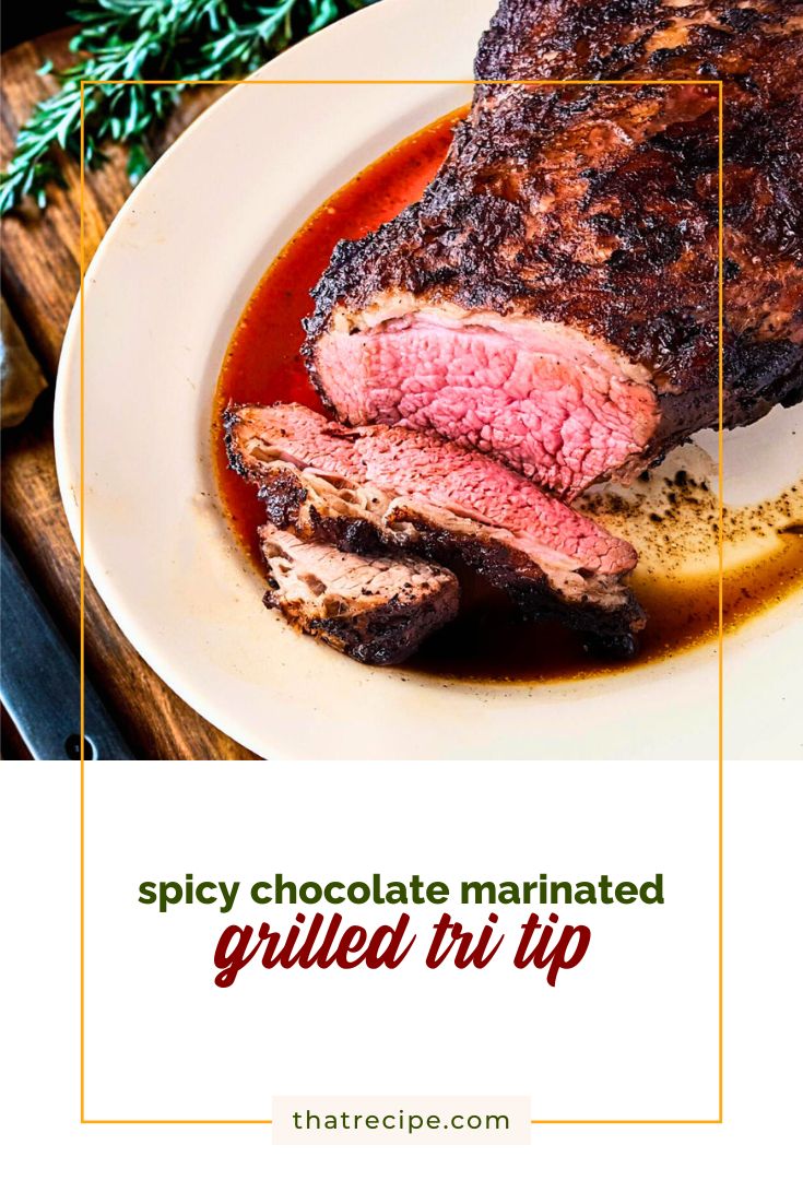 Tri Tip Roast on a platter