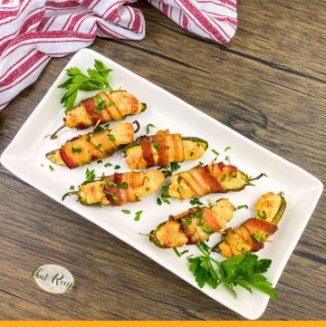 top down view of jalapeno poppers