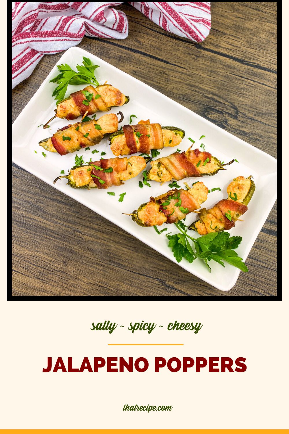 top down view of jalapeno poppers