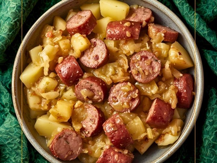 polish sausage sauerkraut casserole