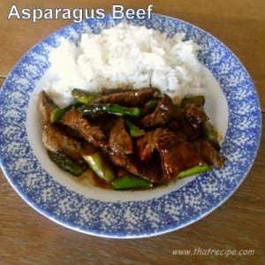 Asparagus Beef