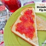 Amazing No Fail Strawberry Fig Jam: easy jam recipe made with fresh figs and strawberry gelatin.