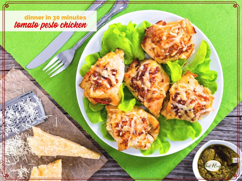 tomato pesto chicken